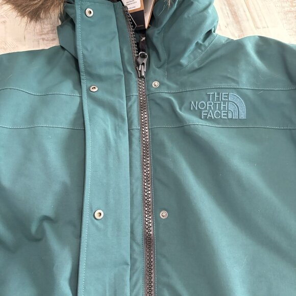 The North Face Expedition Mcmurdo 700 Down Parka Coat XXL Ponderosa Green NWT - Picture 6 of 16